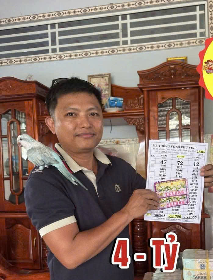 Đã tìm được chủ nhân trúng xố độc đắc hôm nay